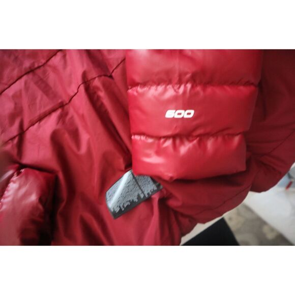 The North Face Women's Sz S Beetroot Red Ruby Metropolis Down Jacket - Picture 11 of 16
